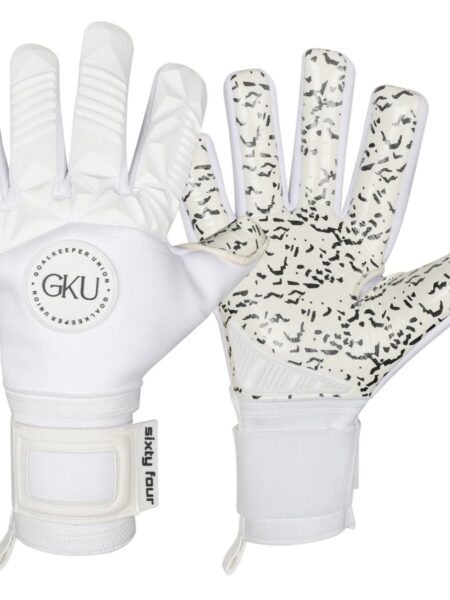 GKU 64 Classic White Goalkeeper Gloves Sport Emporium
