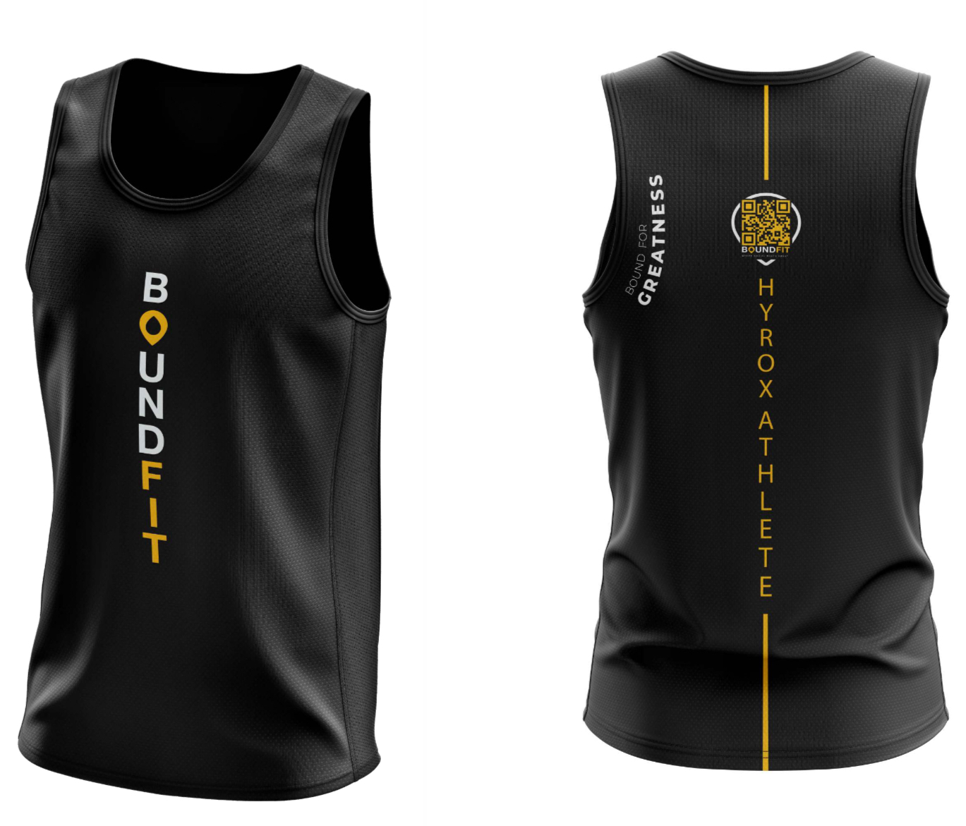 BoundFit Ladies Vest – 2025 – BoundForGreatness – HYROX