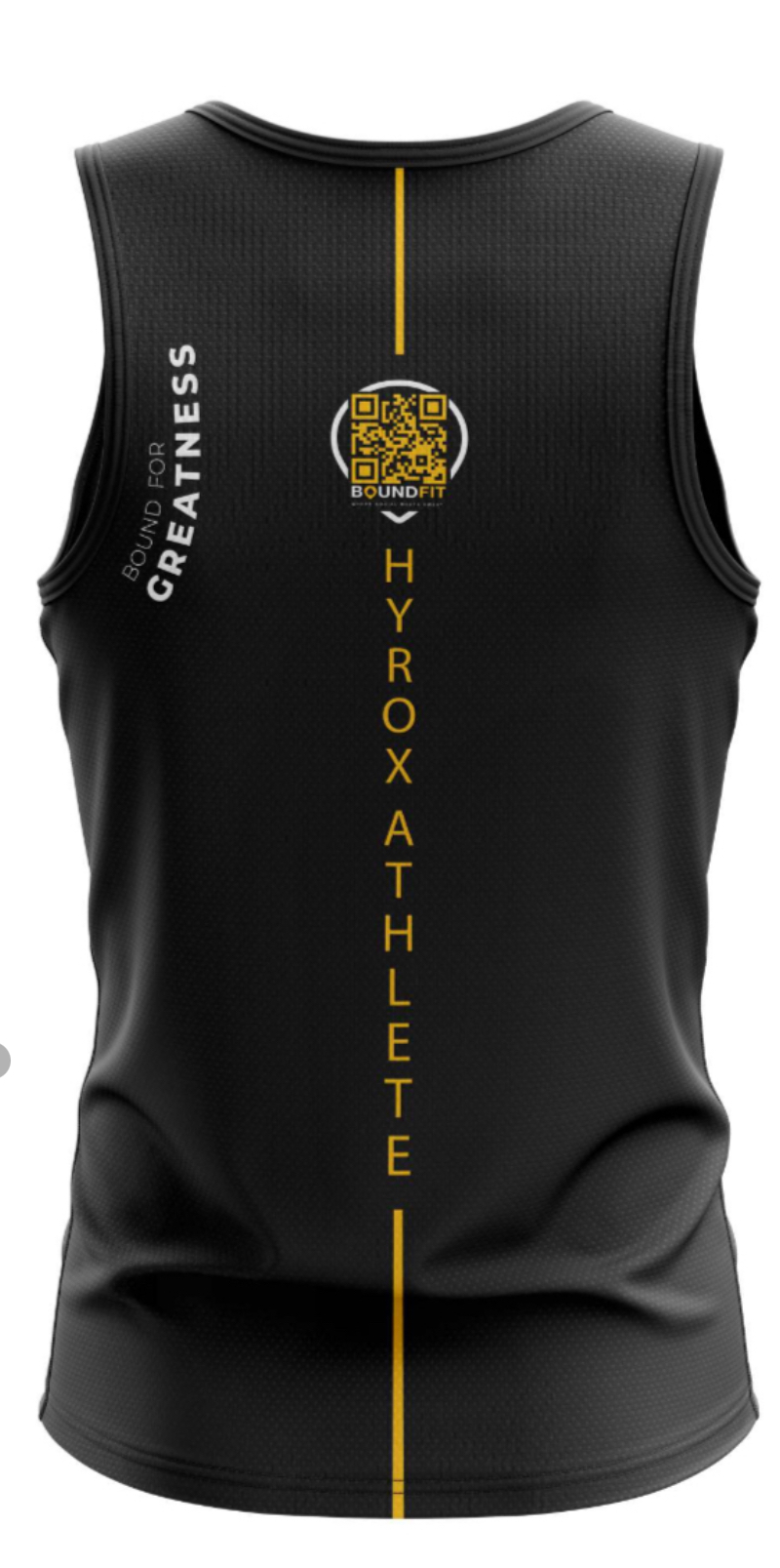 BoundFit Mens Vest - 2025 - BoundForGreatness - HYROX - Image 3