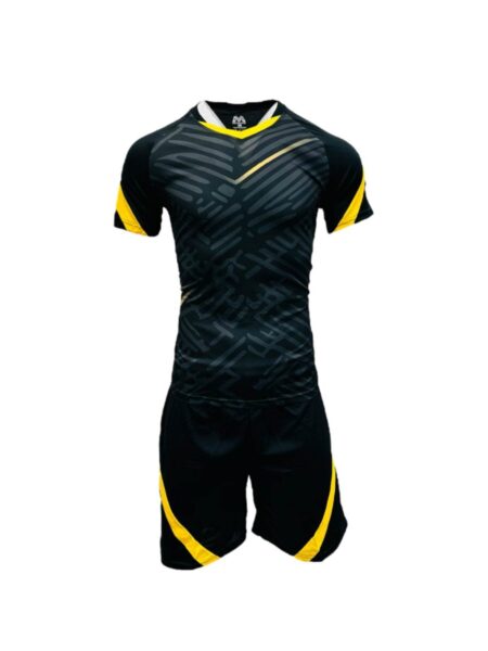 Sublimated Football Kit - Black Gold Sport Emporium