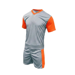 Holland Football Kit GREY/NEON ORANGE Sport Emporium