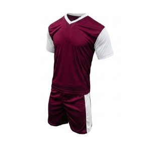 Holland Football Kit MAROON/WHITE Sport Emporium
