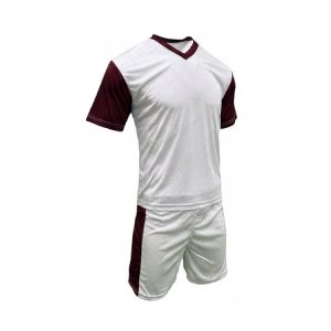 Holland Football Kit WHITE/MAROON Sport Emporium