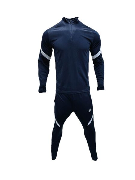 Club 2 Piece Tracksuit - Navy/White Sport Emporium