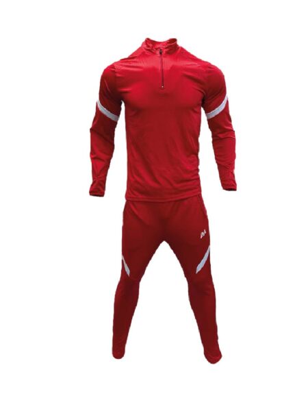 Club 2 Piece Tracksuit - Red/White Sport Emporium