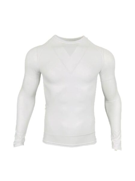 Compression Long Sleeve - White Sport Emporium
