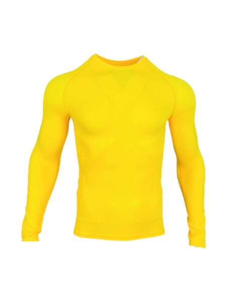 Compression Long Sleeve - Yellow Sport Emporium