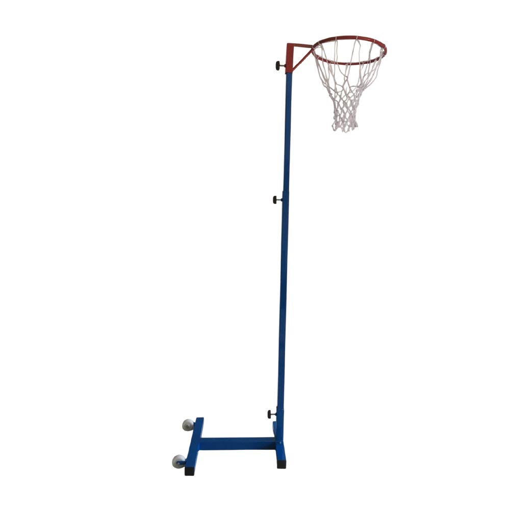 Netball Poles Weighted Base with Wheels - Pair Sport Emporium